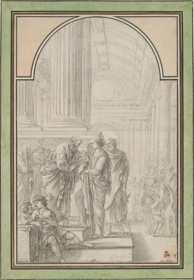 Presentationen i templet av Laurent de la Hyre