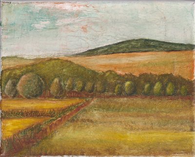 In the Valley, 2025 (olja på duk) av Laurie Michaels