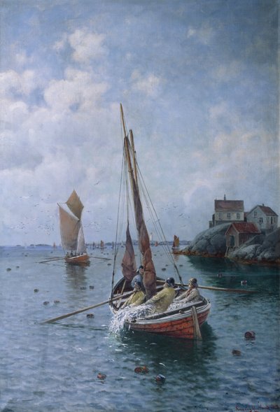 Sillfiske av Lauritz Haaland