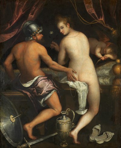 Mars och Venus, ca 1595. av Lavinia Fontana