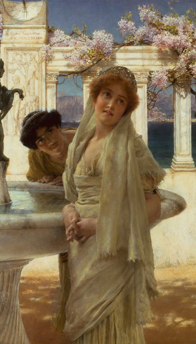 En skillnad i åsikt av Lawrence Alma Tadema