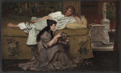 Glaucus och Nydia av Lawrence Alma-Tadema