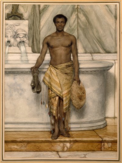 Ein Bademeister von Lawrence Alma Tadema