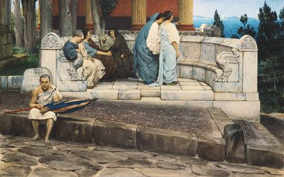 If Podium, 1871 av Lawrence Alma Tadema