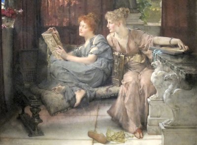 Jämförelse av Lawrence Alma Tadema