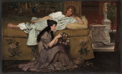 Glaucus och Nydia av Lawrence Alma Tadema