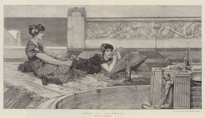 Kärlek i ledighet av Lawrence Alma Tadema