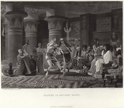 Tidfördriv i det gamla Egypten av Lawrence Alma Tadema