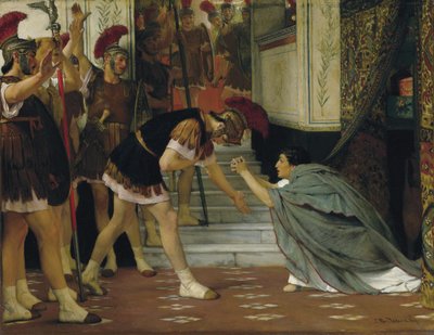 Utropar Claudius till kejsare, 1867 av Lawrence Alma Tadema