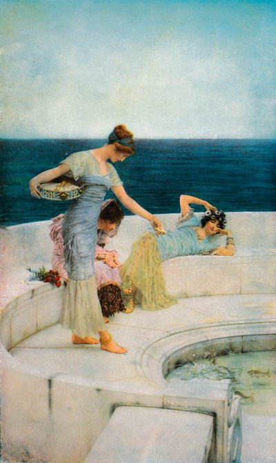 Silverfavoriter, c1903, 1918 av Lawrence Alma Tadema