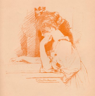 Skiss av en flicka, c1885, 1896 av Lawrence Alma Tadema