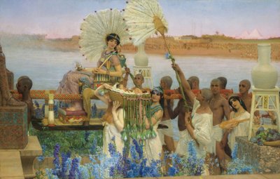Fyndet av Moses av Lawrence Alma Tadema