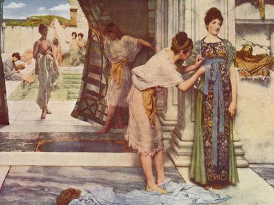 Das Frigidarium, 1890 von Lawrence Alma Tadema