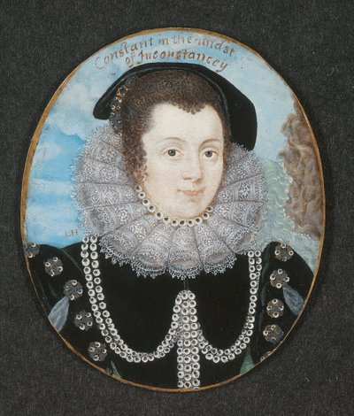 Margaret Clifford (ca 1560-1616) grevinna av Cumberland av Lawrence Hilliard