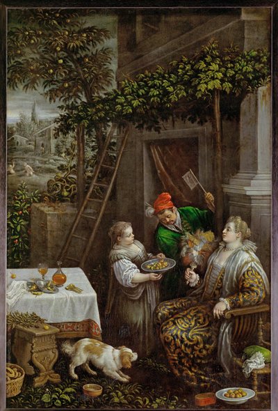 Summer (målning på duk) av Leandro da Ponte Bassano