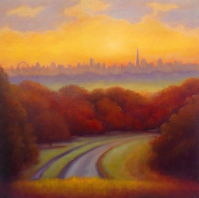 Autumn Dawn Richmond Park, 2023 av Lee Campbell