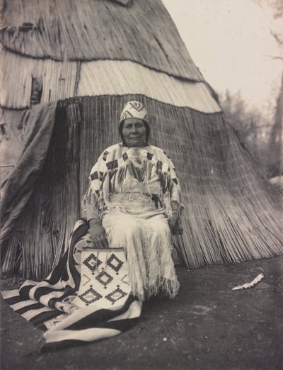 Edna Kash-kash, en Cayuse indisk kvinna av Lee Moorhouse
