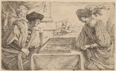 Brädspelarna av Leendert van der Cooghen