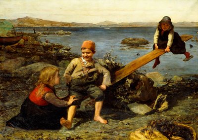 See-Saw vid havet av Leis Schjeldrup