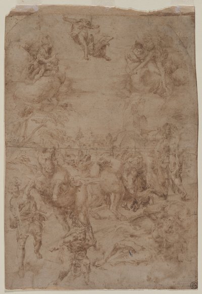St Pauls omvändelse av Lelio Orsi