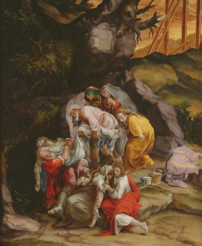 Gravläggningen av Lelio Orsi da Novellara