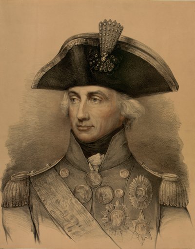 Viceamiral Horatio Nelson (1758-1805) av Lemuel Francis (after) Abbott