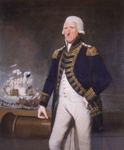 Samuel, Förste Viscount Hood, c1794 av Lemuel Francis Abbot