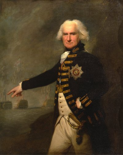 Amiral Lord Bridport av Lemuel Francis Abbott
