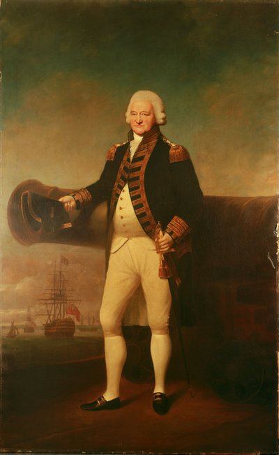Amiral Sir Peter Parker (1721-1811), ca 1799 (olja på duk) av Lemuel Francis Abbott