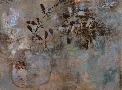 Dämpat botaniskt stilleben av Lena Ru