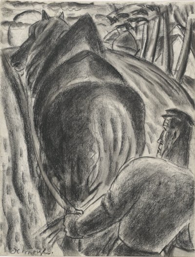 Morgonen (titel på objekt) av Leo Gestel (signed by artist)