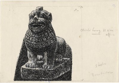 Bild av ett lejon av Leo Gestel