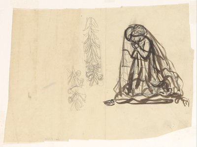 Be flicka och prydnad av Leo Gestel