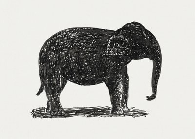 Elephant (ca 1891–1941) av Leo Gestel