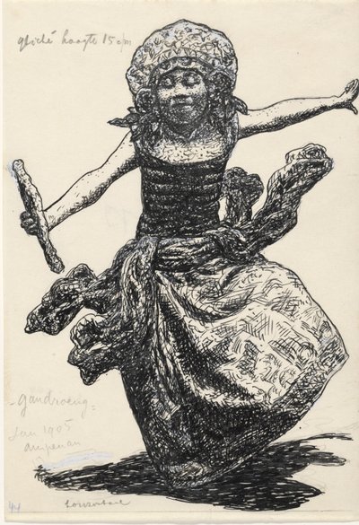 Gandrung danseres i Ampenan av Leo Gestel