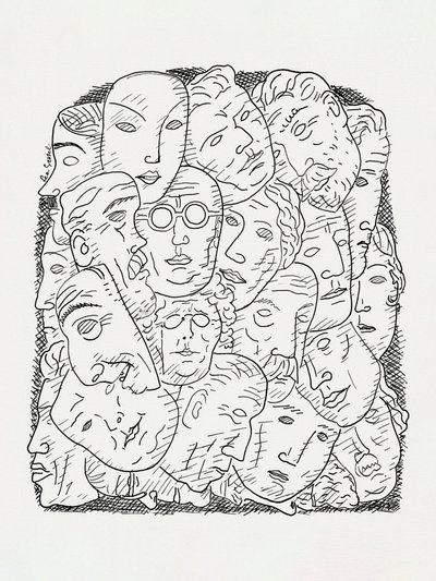 Masker av Leo Gestel