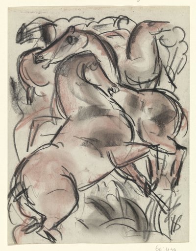 Hästar i naturen av Leo Gestel