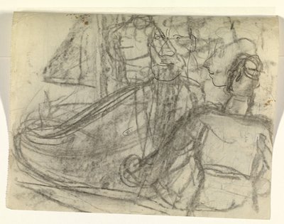 Skepp och figurer av Leo Gestel