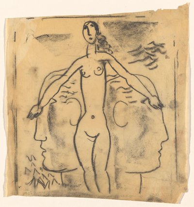 Weiblicher Akt av Leo Gestel