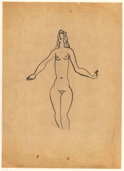 Weiblicher Akt av Leo Gestel