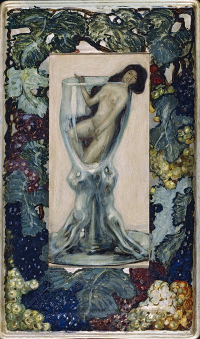 flicka i glaset av Leo Putz