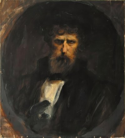 självporträtt av Leo Samberger