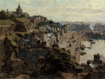Granville, Morgon, 1892 av Leon Augustin Lhermitte