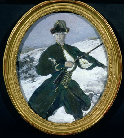 Kejsarinna Elizabeth (1709-61) Jakt, 1902 av Leon Bakst