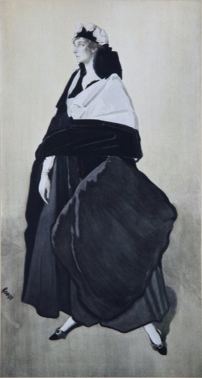 Porträtt av Ida Rubinstein av Leon Bakst