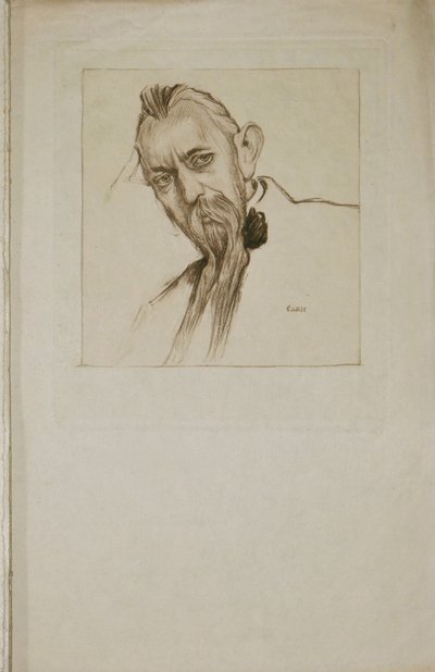 Porträtt av Sebastien Voirol 1870-1930, 1913. av Leon Bakst