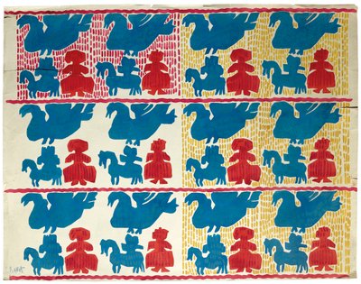 Textildesign, tidigt 1900-tal.. av Leon Bakst
