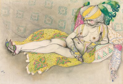 Den gula sultanen, 1916 av Leon Bakst