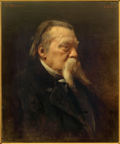 Porträtt av Jean-François Gigoux av Leon Joseph Florentin Bonnat