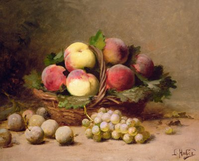 Stilleben med frukt av Leon Charles Huber